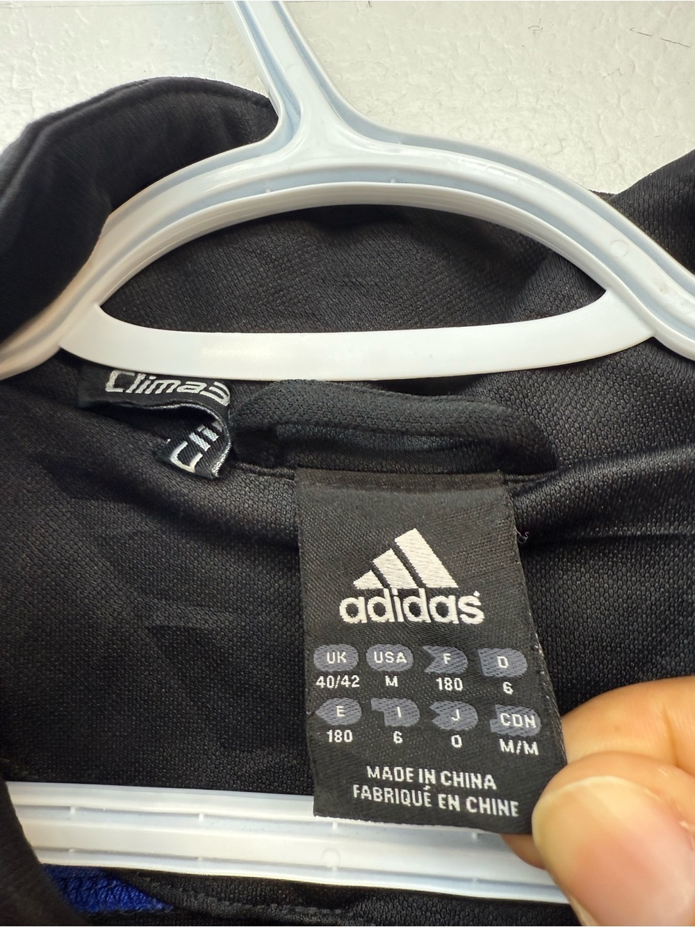 adidas Black & Blue Lightweight Soccer Pullover - Picture 7 of 7